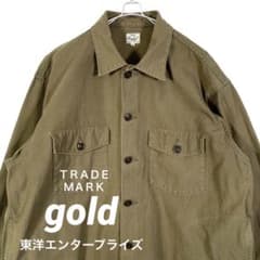 gold 東洋エンタープライズ ミリタリー シャツ ジャケット 