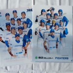 日本ハムファイターズ 選手クリアファイル 2枚セット - メルカリ