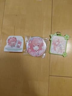 ☆値下げ☆ 桃井愛莉 サンリオコラボ クリップ 缶バッジ キーホルダー