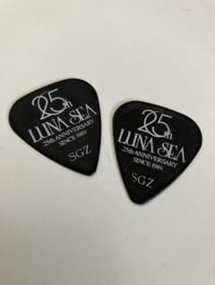 LUNA SEA 25주년 SUGIZO 픽 2장 세트 ESP