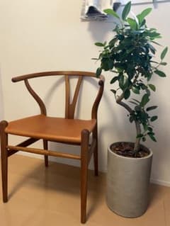 Yチェア/ch24 2脚セット 2022 バースデー限定 BIRTHDAY EDITION 2022】CH24 Yチェア TEAK LEATHER［カールハンセン