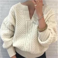(値下げしました)美品！プラージュ アランニットのサムネイル