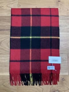 新品 ジョンストンズ 日本別注 渡辺産業タグ付 大判 カシミヤ ストール