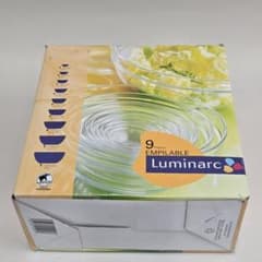 Luminarc 루미나르크 강화 유리 그릇 9점 세트
