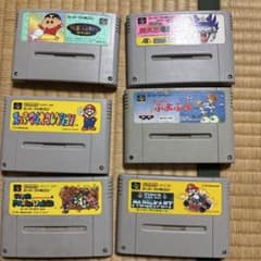スーパーファミコン ソフト 6本セットのサムネイル