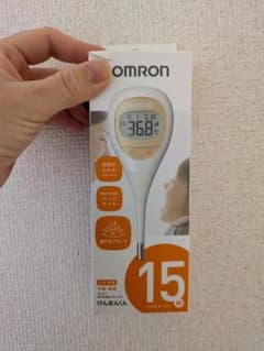 OMRON けんおんくん MC-682 体温計　（3回しか使ってません◎）のサムネイル