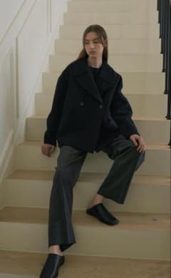 na.e ナエ　ノアメルトンコート　NOA MELTON COAT na.e ナエ ノアメルトンコート NOA MELTON COAT - メルカリ