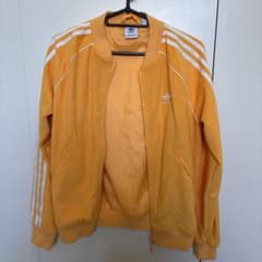 adidas オレンジ ジャージ 3ストライプ イエローのサムネイル