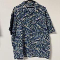Patagonia acシャツ java fish 渦巻き - メルカリ