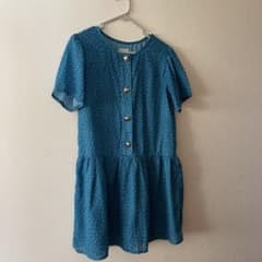 TOSTALGIC CLOTHING 半袖ワンピース ブルーのサムネイル