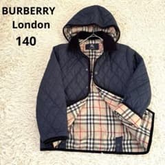 極美品꧁バーバリーロンドン꧂キルティングジャケット　ノバチェック　10（140） 極美品꧁バーバリーロンドン꧂キルティングジャケット ノバチェック 10
