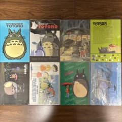 Vintage My Neighbor Totoro Desk Mats (8 pieces) - Studio Ghibli, Hayao Miyazaki