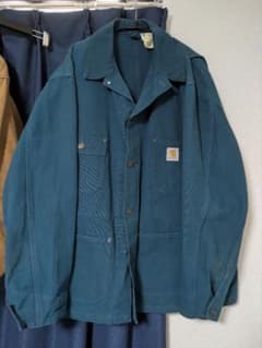 Carhartt CU1055 ティールブルー XL 裏地無し 94年 - メルカリ