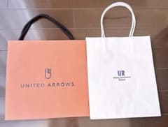 UNITED ARROWS URBAN RESEARCH ショップ袋 2枚のサムネイル