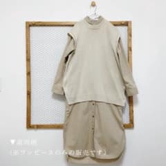 SM2 blue▼ロングシャツワンピース(サマンサモスモスブルー)のサムネイル