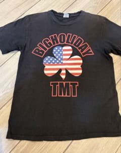 TMT BIGHOLIDAY クローバーTシャツ 黒 M #TMT #古着 - 5