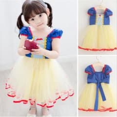 백설 공주 키즈 드레스 할로윈 소녀 110cm ~ 120cm [신품]