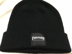 THRASHER ニット帽 ビーニーのサムネイル
