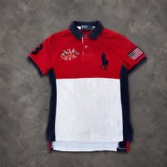 Polo by Ralph Lauernビックポニー ポロシャツ　swag 短丈のサムネイル