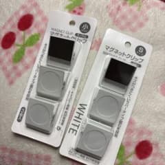 マグネットクリップ 小サイズ 3個入 2セットのサムネイル