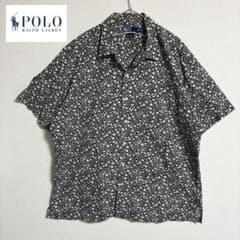 90s Polo Ralph Lauren CLAYTON 花柄 半袖シャツ - メルカリ