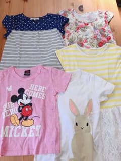 女の子 Tシャツ ワンピース まとめ売り 110のサムネイル