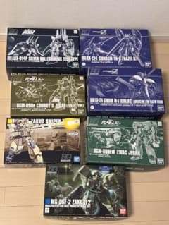 HG ガンプラセット 7点 プレミアムバンダイ 新品未組立て バラ売り