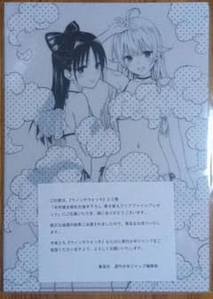 ウィッチウォッチ　２２巻　懸賞当選品　着せ替えクリアファイル 未開封 ウィッチウォッチ 矢吹健太朗描き下ろしクリアファイル 懸賞