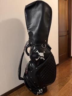 希少】【美品】オークリー キャディバッグ ブラック 黒キルティング 