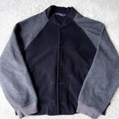 極希少☆80s【USA製】ラルフローレン vintage フリーススタジャン M