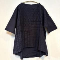 CRESCENT DUO チュニック M ダークネイビー　クレッシェント CRESCENT DUO チュニック M ダークネイビー クレッシェント - メルカリ
