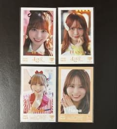 =LOVE 大場花菜 ミニフォトカード 4枚セット（バラ売り要相談）のサムネイル