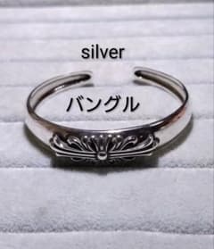 silver925 フローラルバングル 男女兼用 約21cm 調整可 silver925 フローラルバングル 男女兼用 約21cm 調整可 - メルカリ
