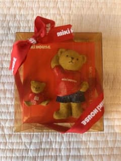 【希少・レトロ】MIKI HOUSE ミキハウス ベア ピン 箱入り ノベルティのサムネイル