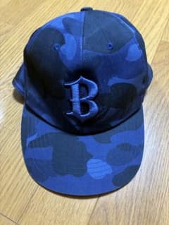 2000s A BATHING APE BAPE迷彩カモフラージュ柄　キャップのサムネイル