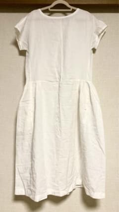 ユニクロ　イネス　コットンリネンワンピース　⭐︎新品未使用のサムネイル