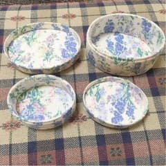 ローラアシュレイ ♡ 布 小箱セットのサムネイル
