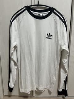 アディダス　リンガーTシャツ　ロンT長袖　Mサイズ　オールド　adidasのサムネイル