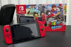 [양품]Nintendo Switch 슈퍼 마리오 오디세이 세트