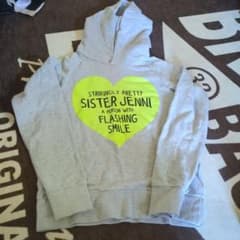 (いちごさん専用)SISTER JENNI グレー パーカー 150サイズのサムネイル