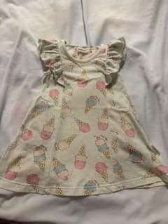 SLAP SLIP アイス柄 ワンピース ノースリーブ 80cmのサムネイル