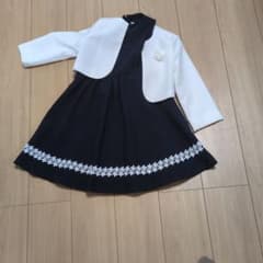 (即購入歓迎)キッズ フォーマルドレス ボレロ付き 発表会のサムネイル