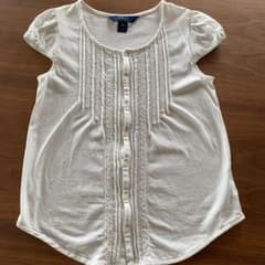 美品ラルフローレンcottonブラウス140センチのサムネイル