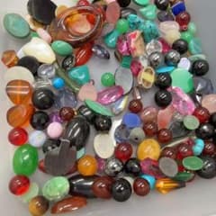 人造石天然石 ルース ビーズ 大量セット ハンドメイド素材のサムネイル