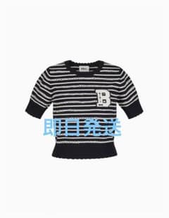 Bibiy トップス B. BORDER LOCK KNIT GREEN 正規品 Bibiy B. BORDER LOCK KNIT 正規品 - メルカリ
