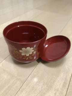 合成漆器　蓋付き汁椀　5客セットのサムネイル