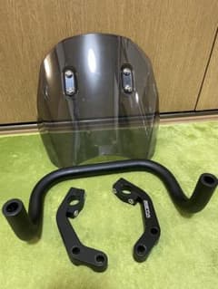 ZETA ジータ　ショートシールド スモーク セローのサムネイル