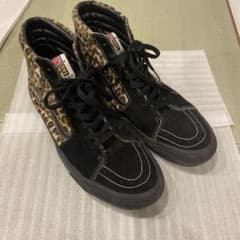 Vans Sk8-Hi ブラック/ヒョウ柄のサムネイル