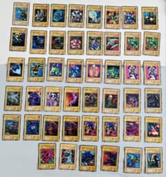 遊戯王 通常モンスターカードまとめ 46枚 デーモンの召喚旧カード 型番
