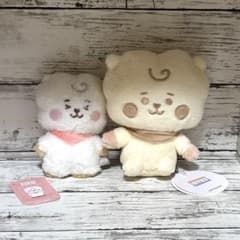 bt21 봉제인형 5주년 기념 bts 레인보우 컬러